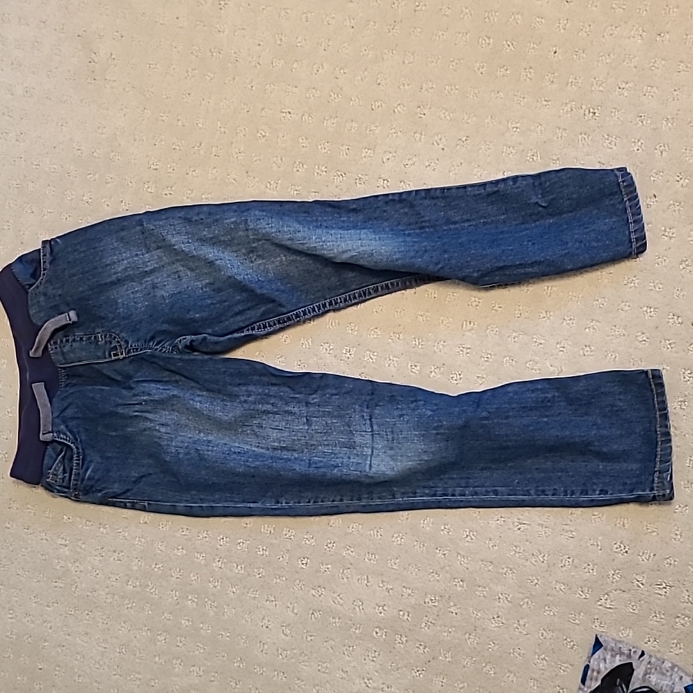 Carters demin elastic waist 8
